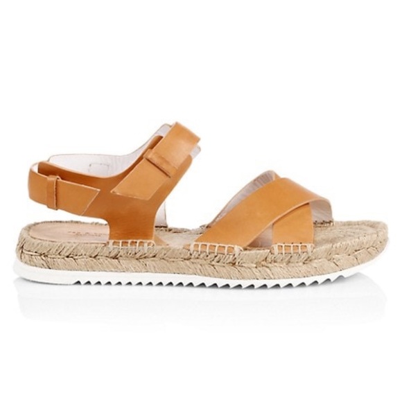 Rag & Bone 🍂🍁Giza Leather Espdrille Sandals Size 8.5 new - Picture 3 of 16
